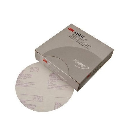 3M 3M Stikit Finishing Film Disc, 01318, 6 in, P1200, 100PK 7000044716